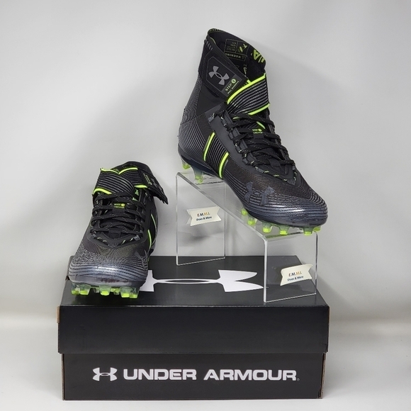 Under Armour UA Highlight MC 3023716-004 Football Cleats Blk/Grey Men Sz Multi main image 11